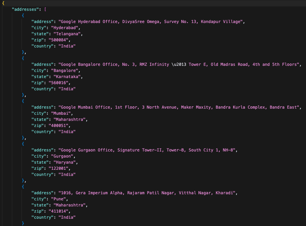 Agent Output
